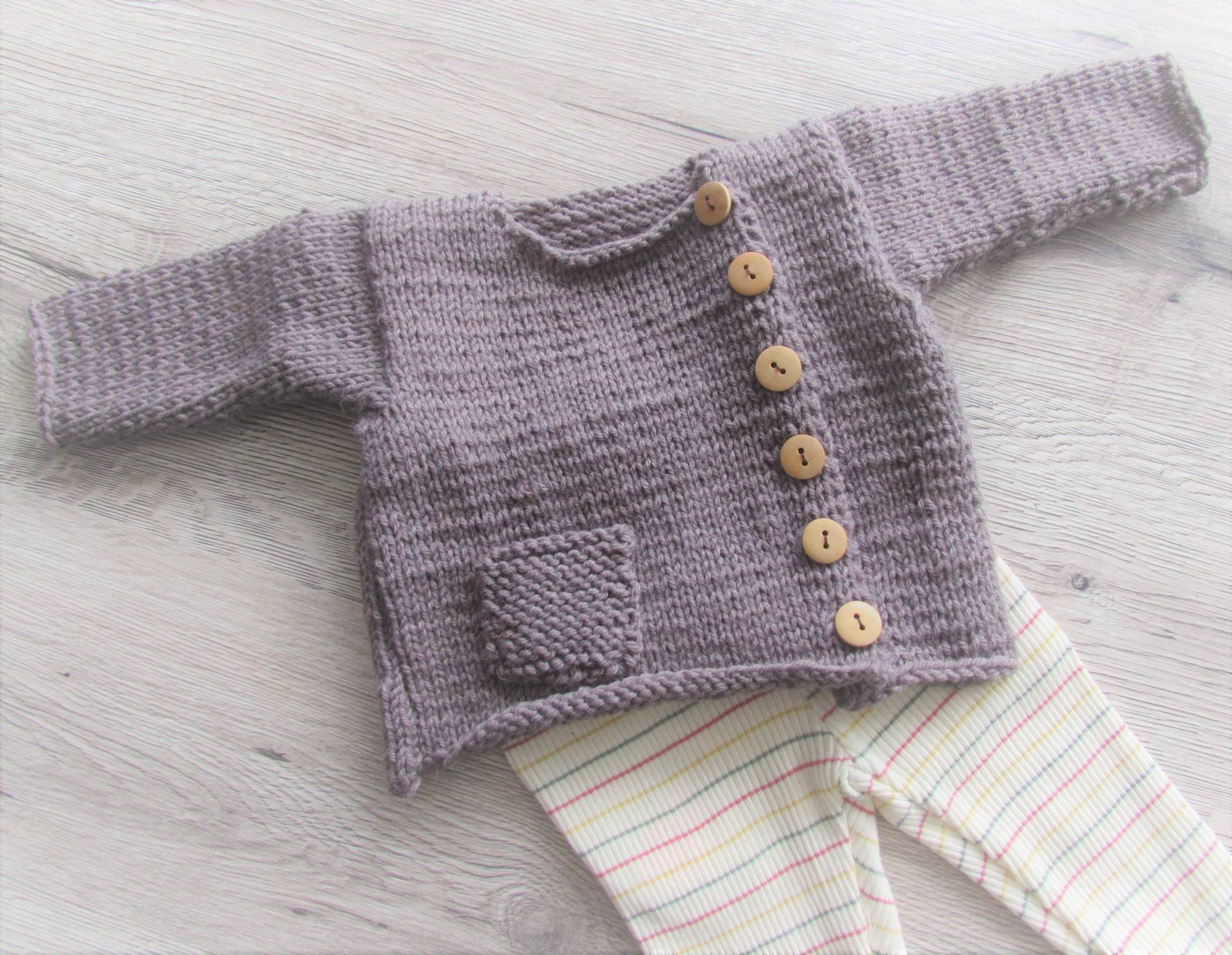 Babypullover Gr.56-62-68-74 Merinowolle Babypullover Gr.56-62-68-74 Merinowolle von trollsocke