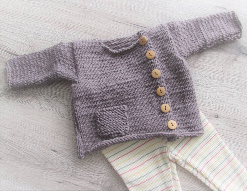 Babypullover Gr.56-62-68-74 Merinowolle Babypullover Gr.56-62-68-74 Merinowolle von trollsocke