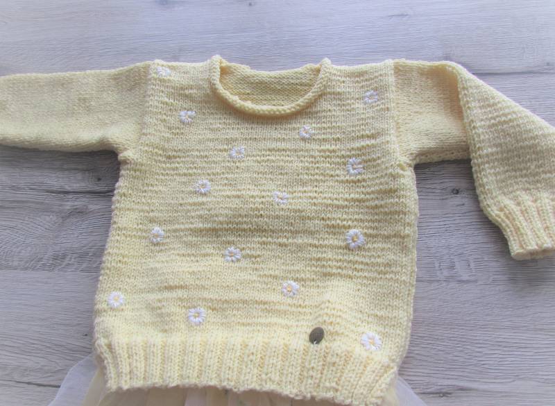Babypullover Merinowolle Babypullover Merinowolle von trollsocke