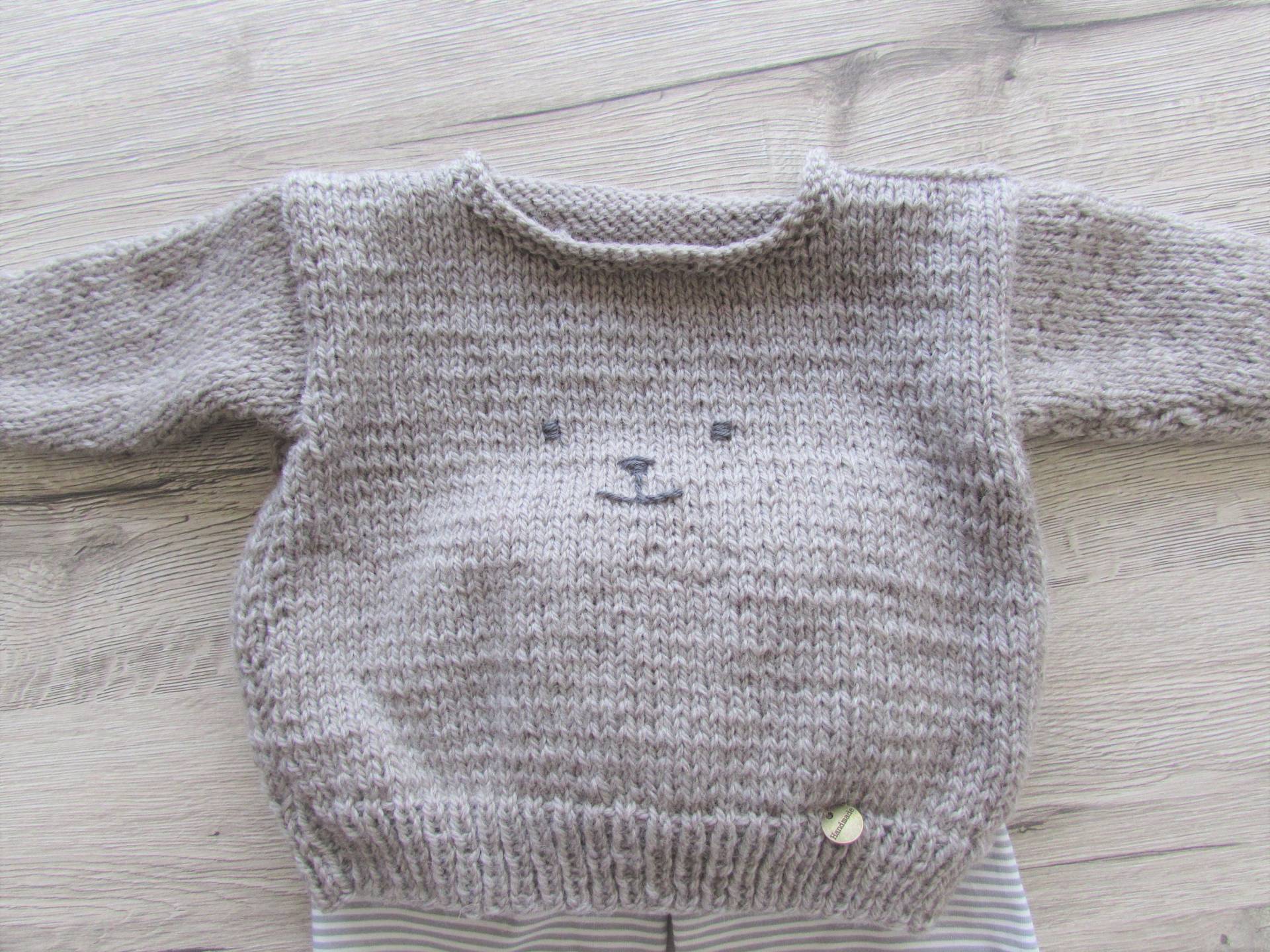 Babypullover Merinowolle Babypullover Merinowolle von trollsocke