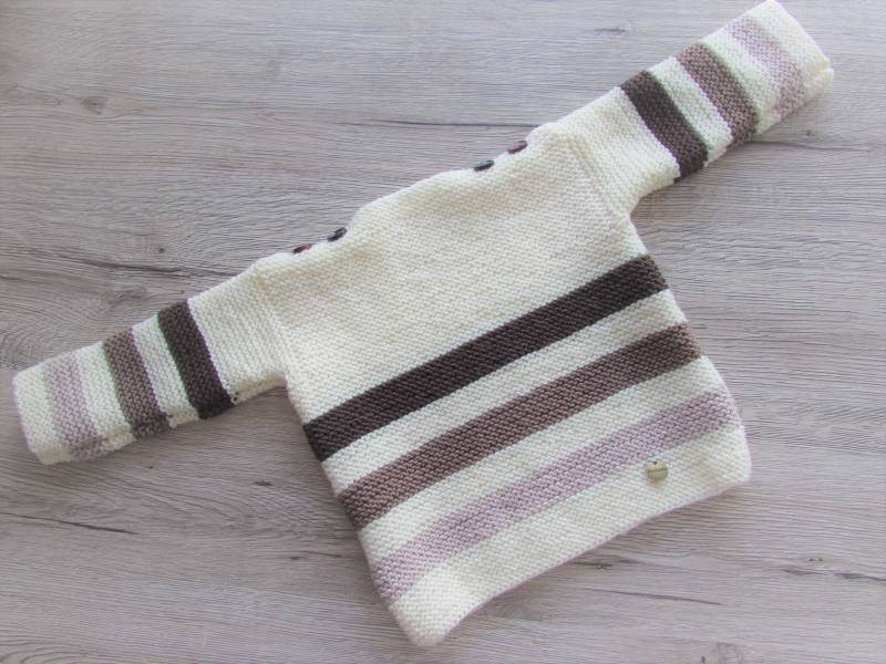 Babypullover Merinowolle Babypullover Merinowolle von trollsocke