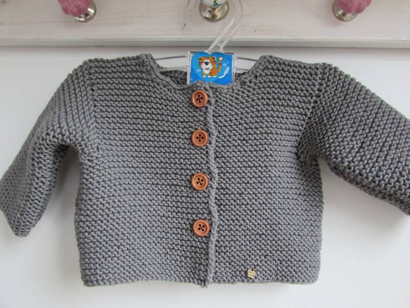 Babystrickjacke Merinowolle Babystrickjacke Merinowolle von trollsocke