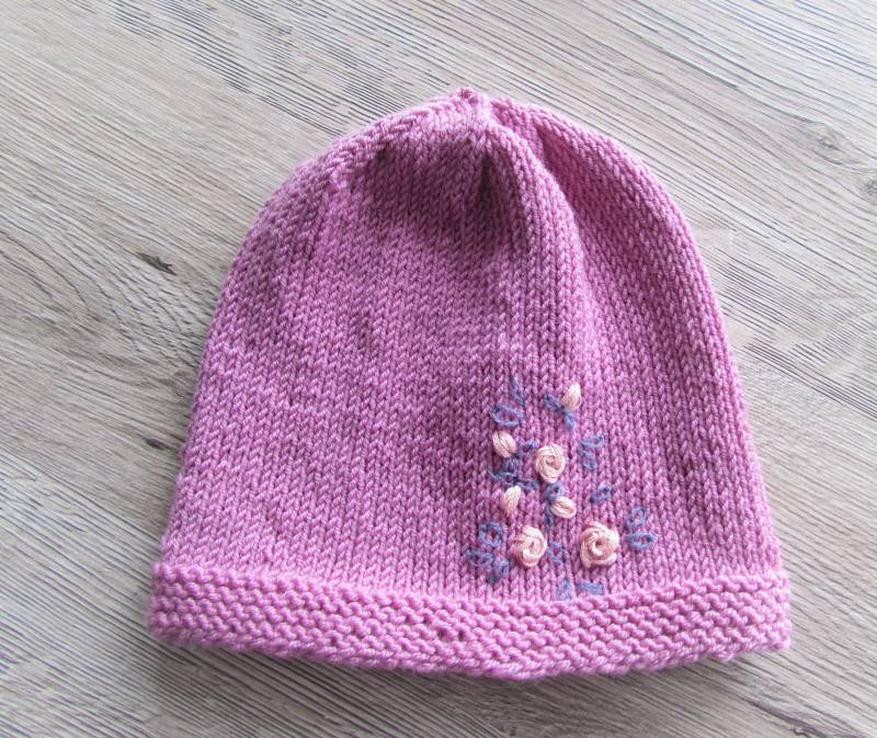Babystrickmütze Merinowolle Babystrickmütze Merinowolle von trollsocke