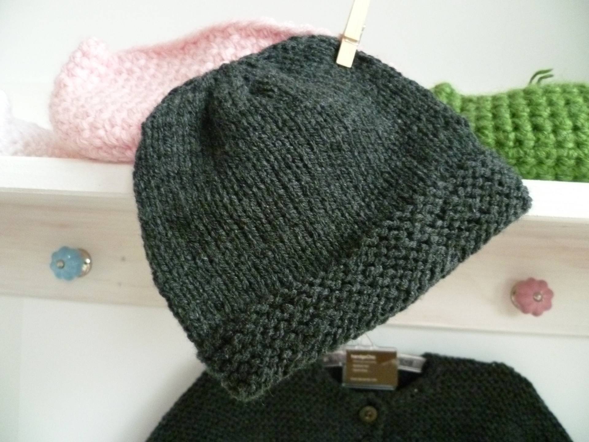Babystrickmütze Merinowolle Babystrickmütze Merinowolle von trollsocke