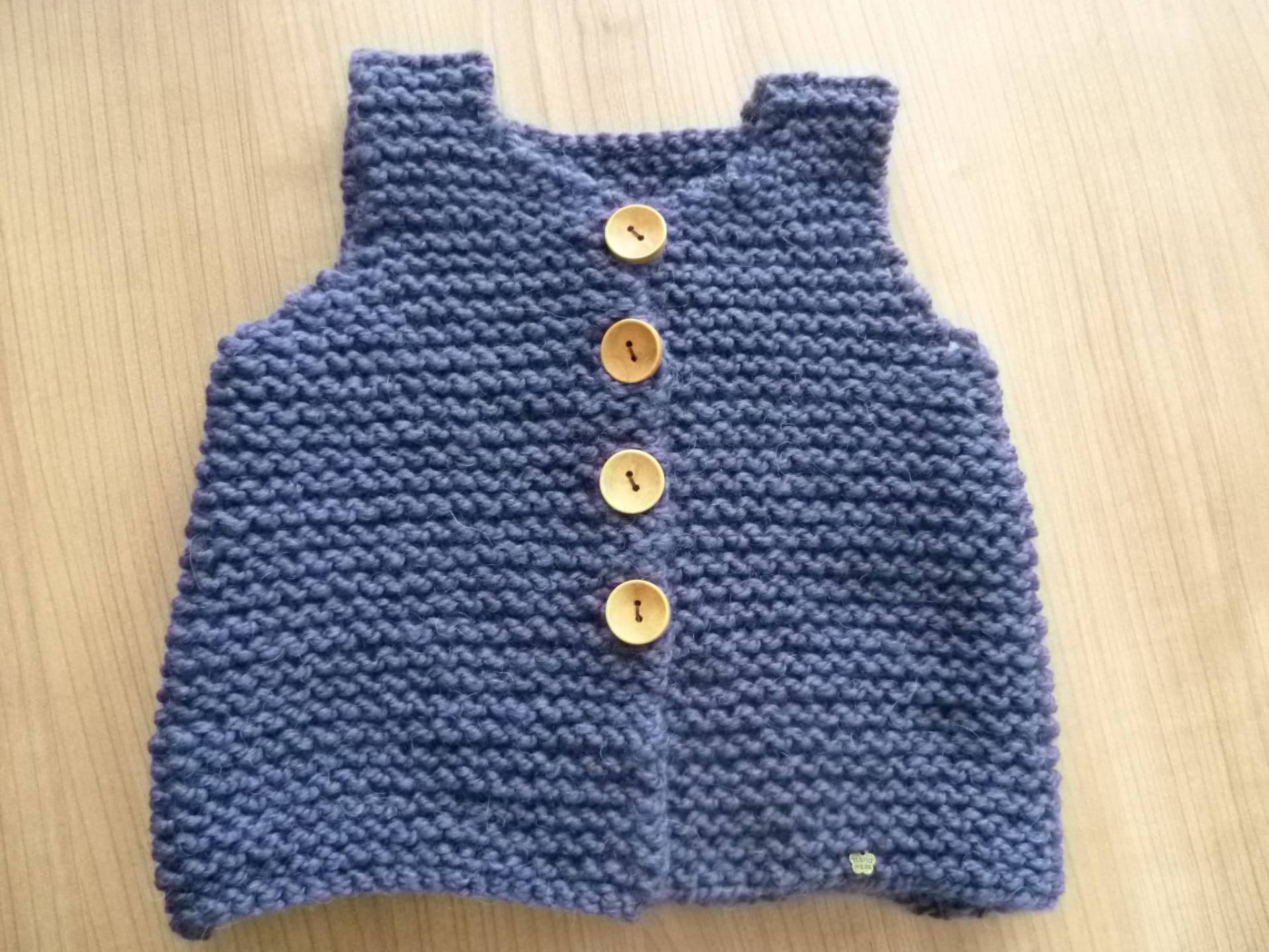 Babyweste Merinowolle Babyweste Merinowolle von trollsocke