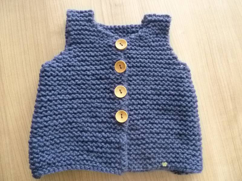 Babyweste Merinowolle Babyweste Merinowolle von trollsocke