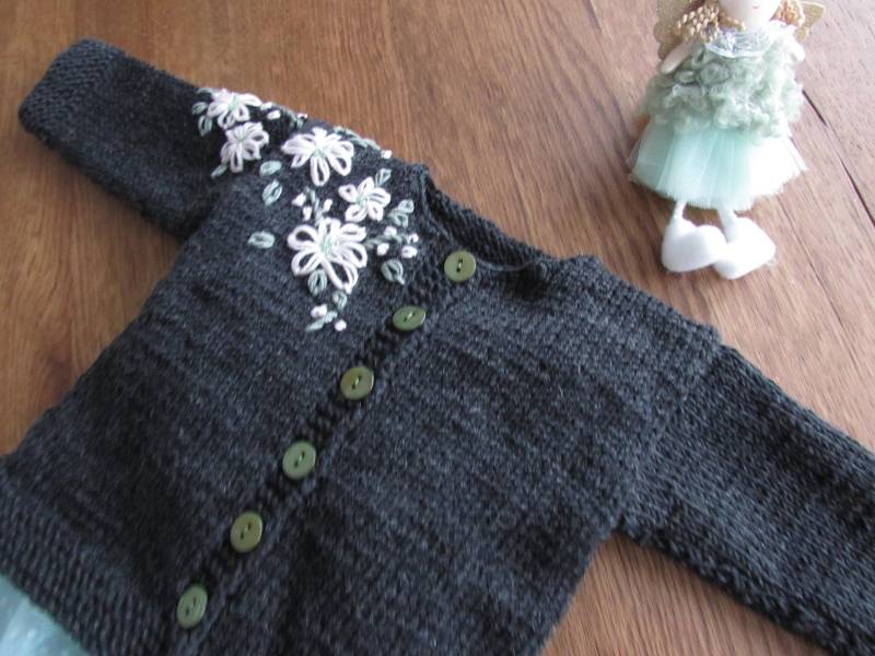 strickjacke Merinowolle strickjacke Merinowolle von trollsocke