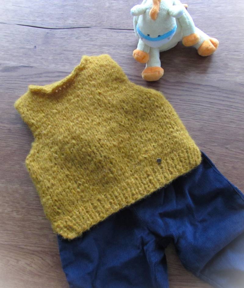 strickweste Aus Alpakawolle strickweste Aus Alpakawolle von trollsocke