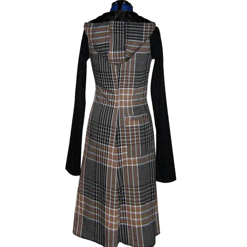 Kapuzenkleid Langarm "Karo Ist König" Kapuzenkleid Langarm "Karo Ist König" von trotzberlin