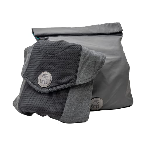 trtl-Reisekissen Cool als Nackenstütze – kühlendes Nackenkissen mit dämpfendem Schaumstoff für Stabilität und Komfort, atmungsaktives Gewebe, leicht und einfach zu tragen von trtl