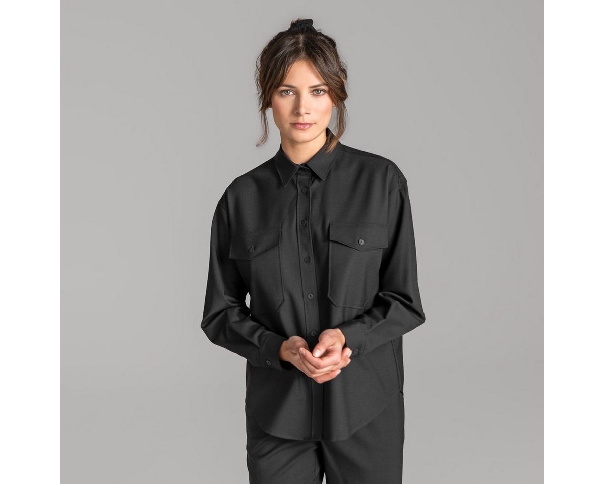 trueStory Hemdbluse ALIX Hemd mit fließendem Fall von trueStory