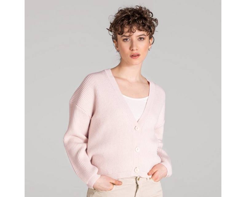 trueStory Strickjacke ALFREY Kuschelig weiche Bio-Merinowolle von trueStory