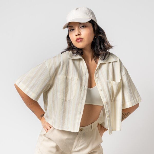 trueStory Verkürzte Hemdbluse - FEVEN von trueStory