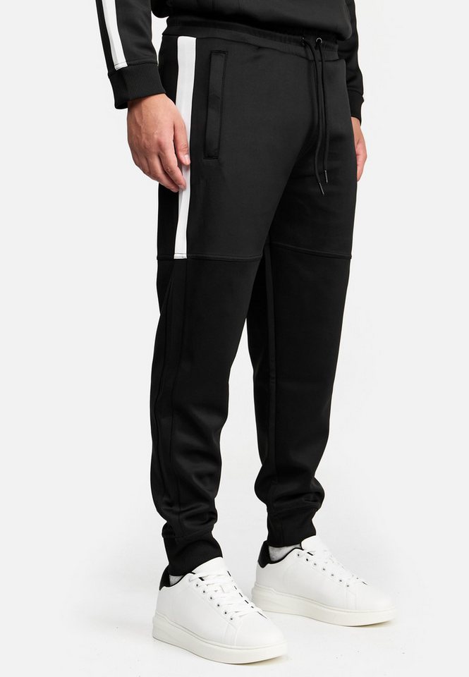 trueprodigy Jogger Pants Francis Regular Fit Jogginghose mit Kontrasstreifen und Kordelzug von trueprodigy