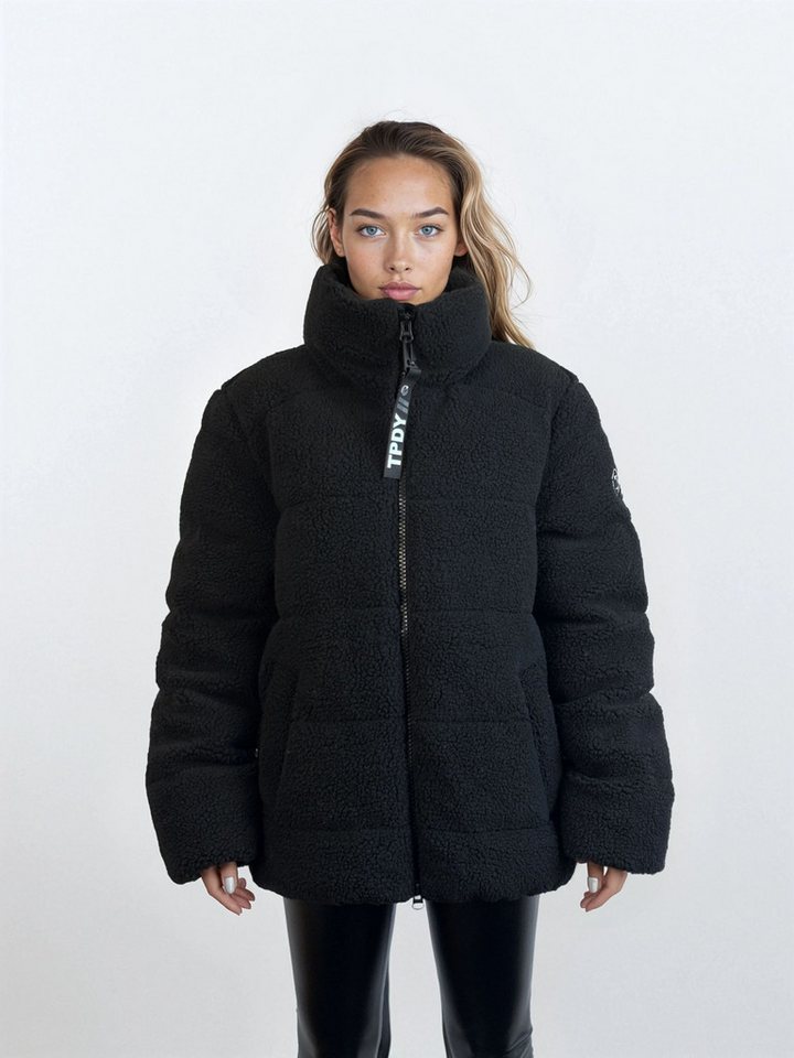 trueprodigy Winterjacke Lean F Teddy-Jacke in Steppoptik mit Stehkragen von trueprodigy