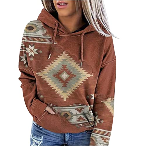 Kawaii Hoodie Damen Pullover Niedliche Dinosaurier Kapuzenpullover Casual Langarm Sweatshirt mit Kapuze Tasche Teenager Mädchen Herbst Winter Lässig Outerwear Pulli Oberteile Tops 42 XXL Coffee von tsaChick