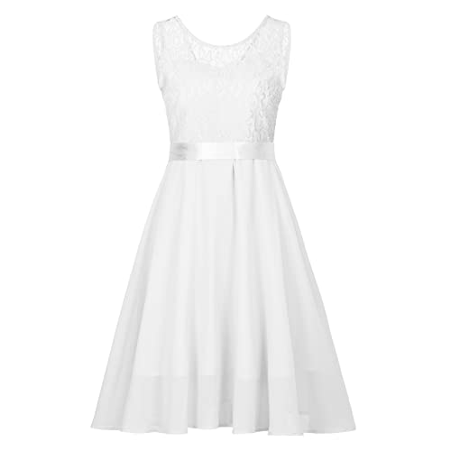 tsaChick Abendkleider Elegant Damen Vokuhila Cocktailkleid Abendkleider Elegant für Hochzeit Festliche Kleider Ärmellos Brautjungfernkleid von tsaChick