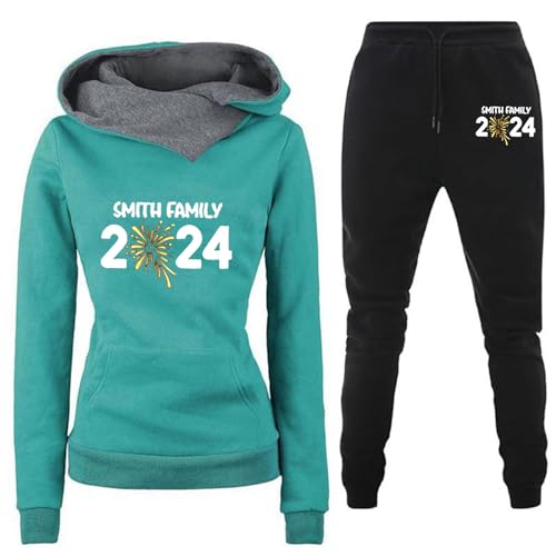 tsaChick Damen Jogginganzug Set Bequeme Slim mit Taschen Hosenanzug Outdoor Sport Sweatshirt Hosenanzug Damen 2 Teiliges Jogginganzug Mädchen von tsaChick