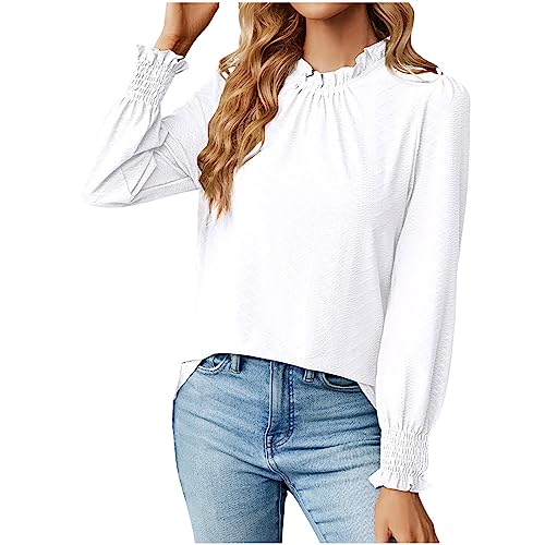 tsaChick Damenhemdblusen Lang Damen Sommer Strickjacke Button-Down Blumendruck Tasche Hemd Revers Druck Rundhalsausschnitt Langarm Damenoberteile T Shirts Damen Sommer Blusen Damen T-Shirts Für Damen von tsaChick