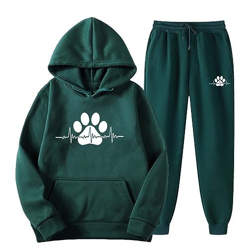 TsaChick Hosenanzug Damen Jogginganzug Trainingsanzug Sportanzug Hoodie Sporthose Unisex von tsaChick