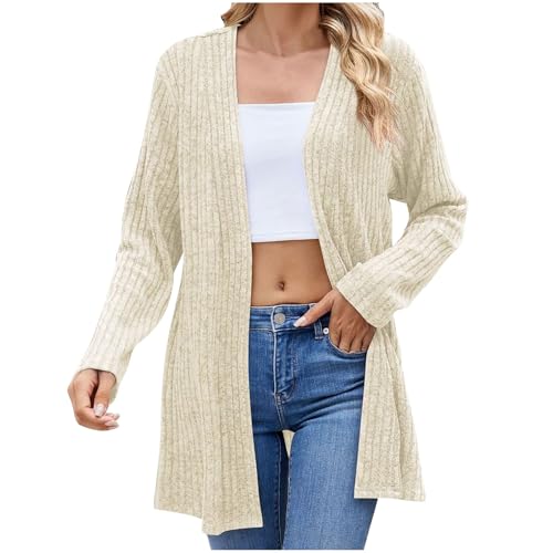 tsaChick Leichte Sommerjacke Damen Jeans Jacken Für Damen Damen Jacke Frühling Jeansjacke Schwarz Damen Trenchcoat Damen Lang Glitzer Jacke Damen Cardigan Damen Jeansjacke Damen Lang von tsaChick