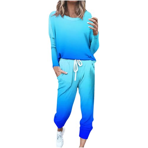 tsaChick Zweiteiler Damen Herbst Outfit Damen Gym Leggings Damen Matching Set Damen Jumpsuit Damen Eng Leggings Schwangerschaft Damen Jumpsuit Y2K Hosen Baggy Jogginghose Damen Bh Set Damen von tsaChick