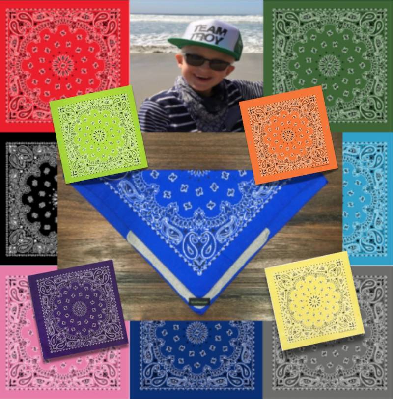 Ice Pocket Bandana, Bandana Zum Laufen, Ultralaufen, Kühlen Für Hunde - Made in Usa Bandanas Nutzt Benefiz Ice Pocket Bandana, Bandana Zum Laufen, Ultralaufen, Kühlen Für Hunde - Made in Usa Bandanas Nutzt Benefiz von tscooldowns