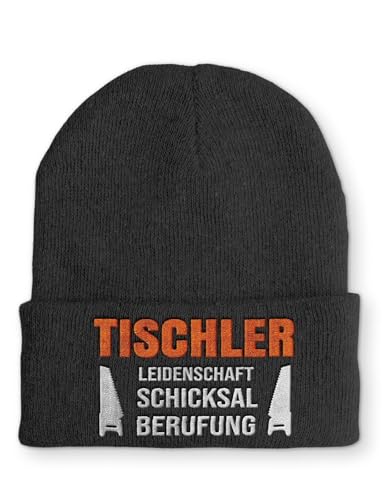 tshirtladen Beanie Tischler Handwerker Wintermütze Mütze mit lustigem Spruch, Farbe: Graphite tshirtladen Beanie Tischler Handwerker Wintermütze Mütze mit lustigem Spruch, Farbe: Graphite von tshirtladen