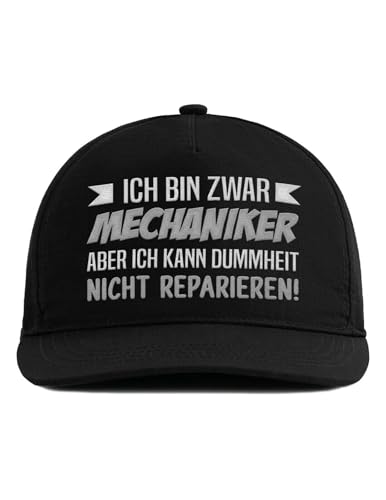 tshirtladen Snapback Cap Schwarz Mechaniker Spruch Lustig Handwerker Geschenk Humor Basecap Werkstatt Zubehör Cap verstellbar Bestickt tshirtladen Snapback Cap Schwarz Mechaniker Spruch Lustig Handwerker Geschenk Humor Basecap Werkstatt Zubehör Cap verstellbar Bestickt von tshirtladen