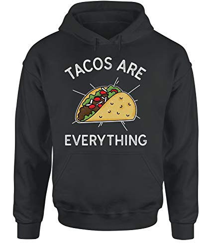 tshirtladen Tacos Are Everything Hoodie Unisex, Farbe: Dunkelgrau, Größe: XXX-Large von tshirtladen