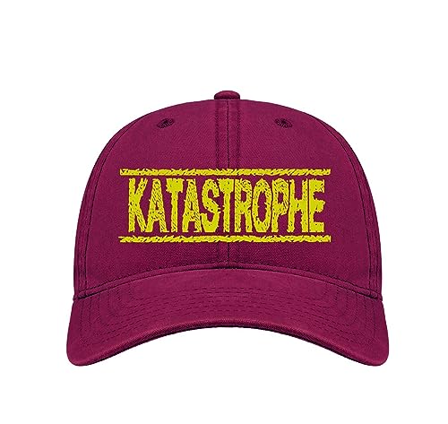 tshirtladen Katastrophe Unisex Cap Werkstatt Statement Schrauber Militär, Farbe: Bordeaux von tshirtladen