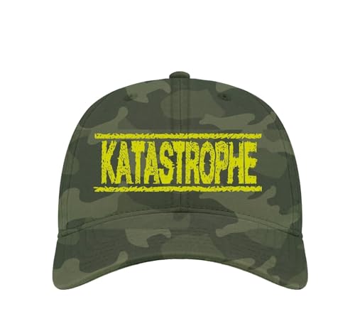tshirtladen Katastrophe Unisex Cap Werkstatt Statement Schrauber Militär, Farbe: Camouflage von tshirtladen