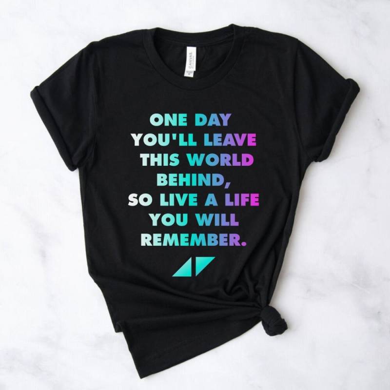 Avicii Rip, Tim Bergling T-Shirt, Hoodie, Sweatshirt 1989-2018, Eines Tages Diese Welt Hinter T-Shirt Lassen von tshirtstogift