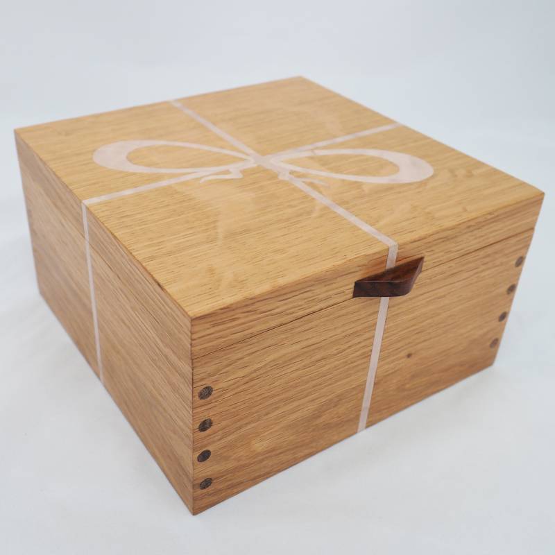 Große Schmuckschatulle| Hübsches Rosa Band | Holzbox Andenken Schmuckschatulle Geschenke Für Sie| Luxusgeschenk Holz Jahrestag Geschenk Box von ttdesignswoodcraft