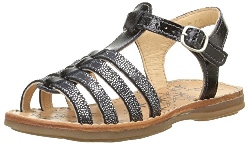 tty Jungen Ylona1 Sandalen, Schwarz 569, Schwarz mit Punkten, 24 EU von tty