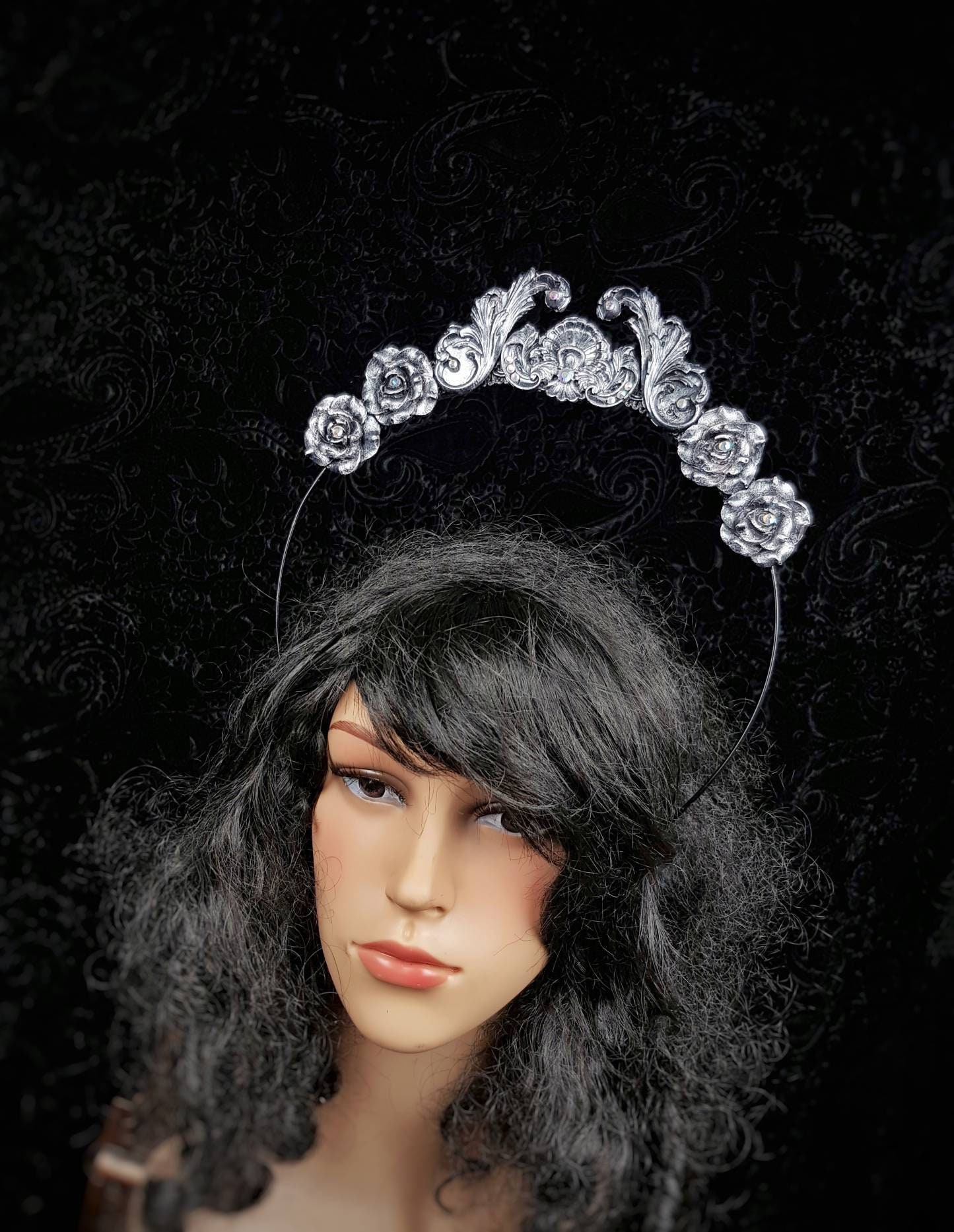 Anfertigung Nach Auftrag/Heiligenschein Venus, Halo, Gothic Krone, Cosplay, Fantasy Kostüm, Vampir Ball, Kopfschmuck, Halo von tuahadedana
