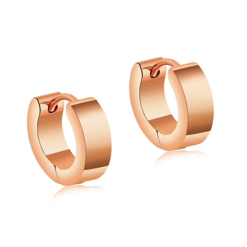 Miomi Ohrringe Aus Hochwertigem Edelstahl in Rosegold von tungstino