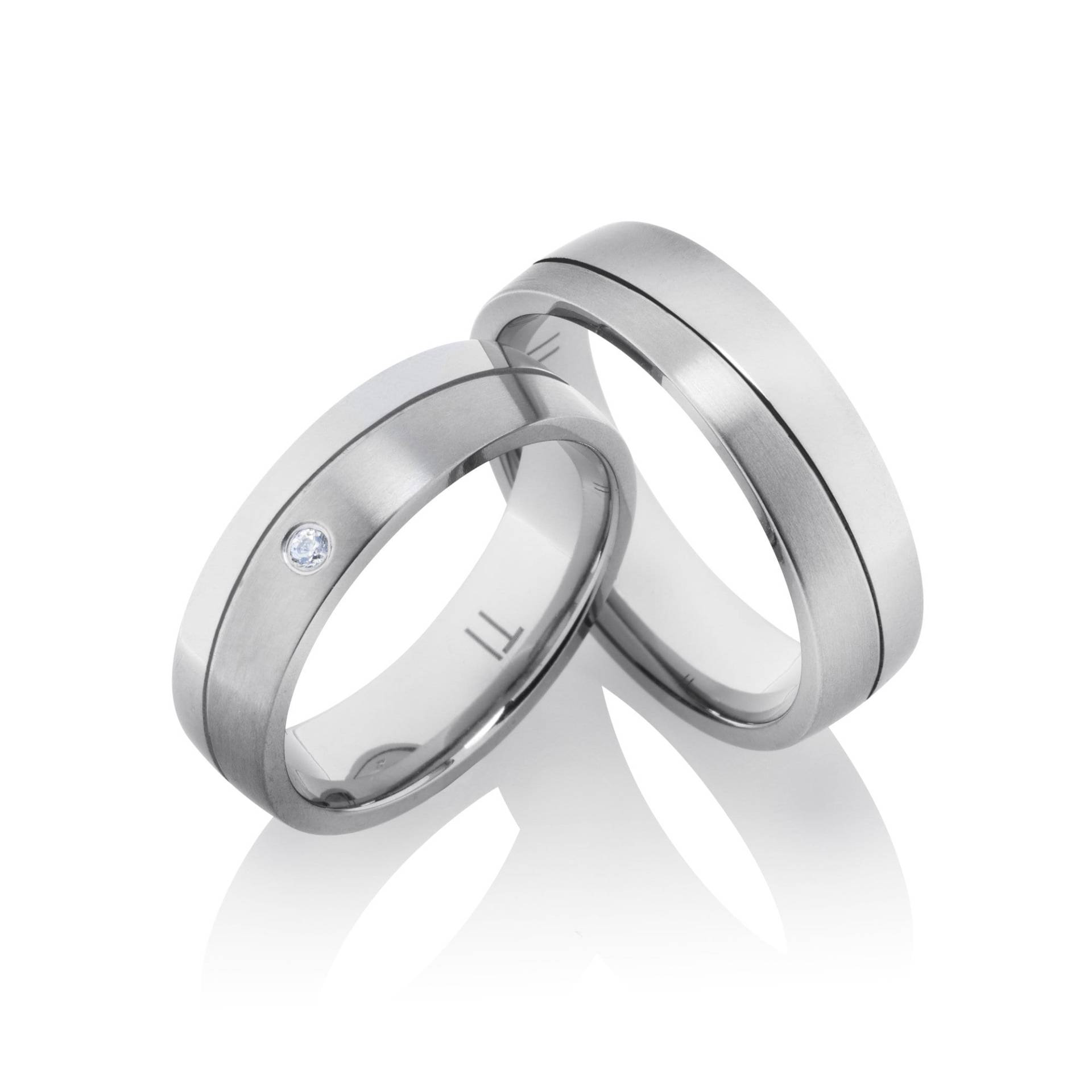 Titan Eheringe Partnerringe Malta von tungstino