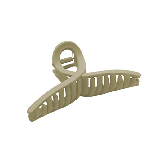 tuwiwol Frauen Haar Klaue Clip Party Bankett Mädchen Mode Haarnadel Reisen Wandern Haarspangen Headwear Hairwear Decor Hairs, Beige Kaffee von tuwiwol