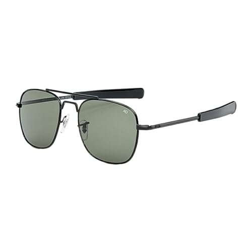 tuwiwol Retro Sonnenbrille mit polarisierten Gläsern für UV Schutz, praktische Geschenke, modische Luftfahrt Sonnenbrille, breite Anwendung von tuwiwol