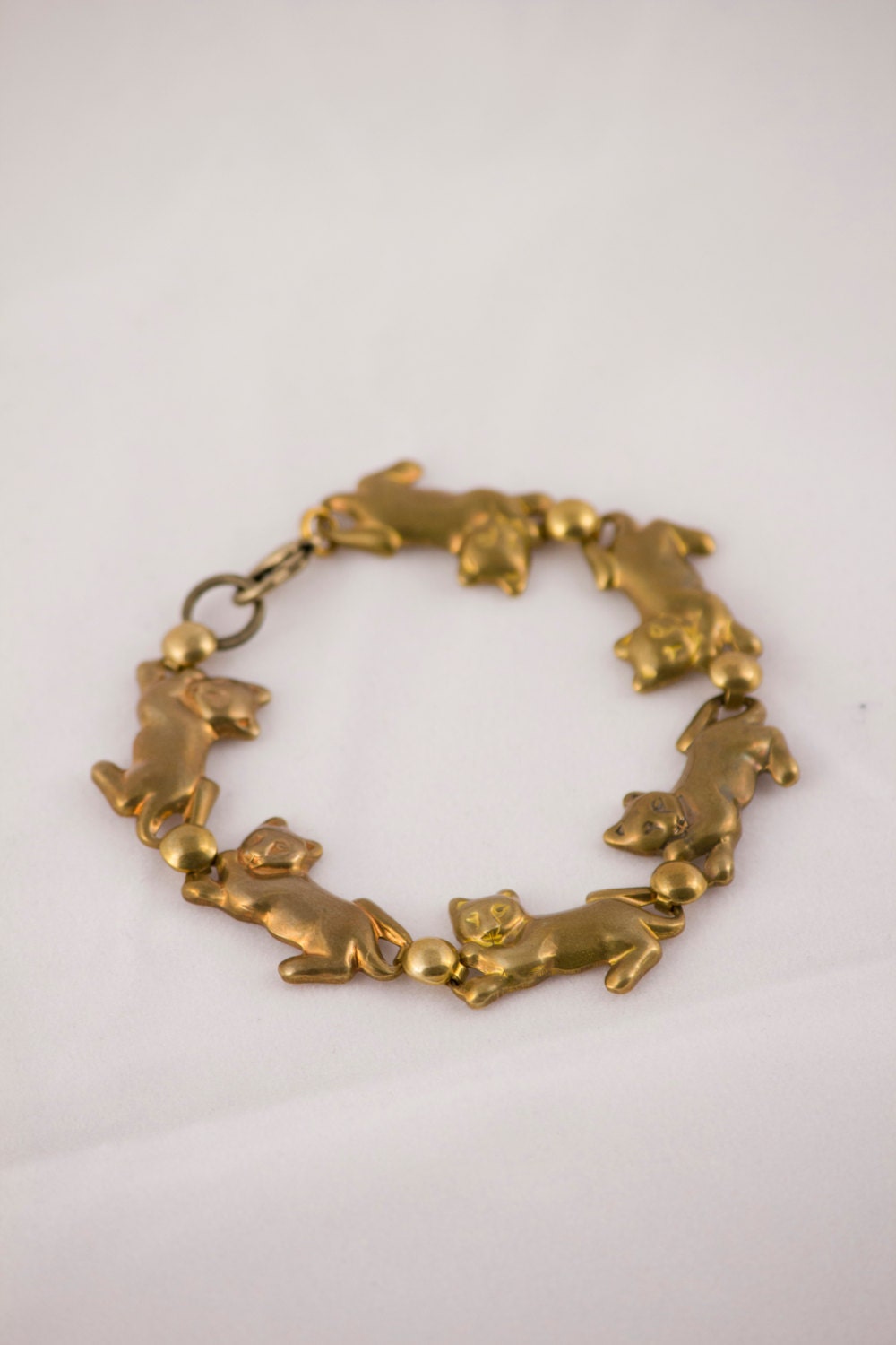 Katzen Kettenarmband Katzen Kettenarmband von tuxedocatzdesigns