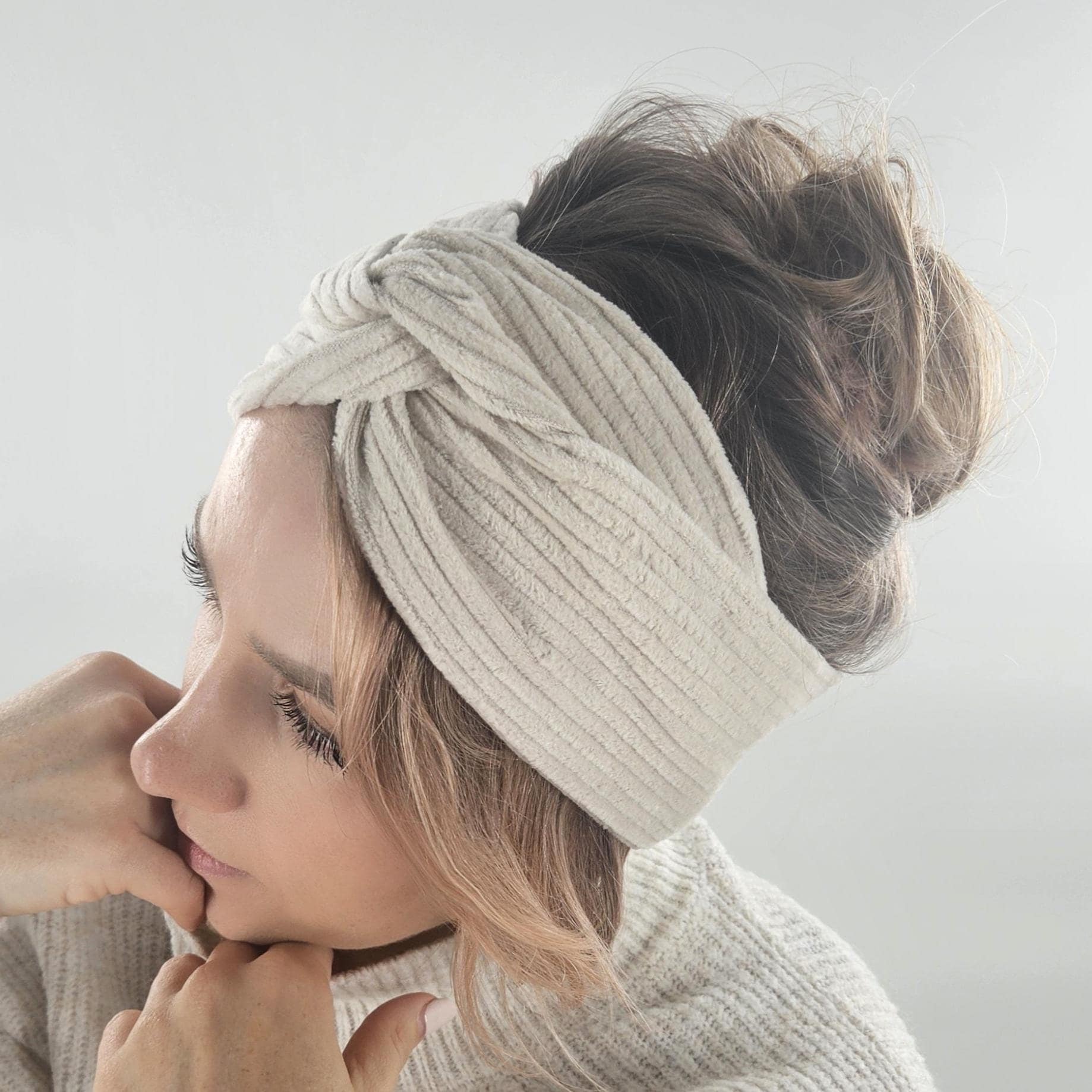 Cord Haarband Mit Draht, Flexibles Stirnband, Drahthaarband, Knotenhaarband, Schmaler Turban, Haaraccessoire, Kopfband, Flexieband Cord Haarband Mit Draht, Flexibles Stirnband, Drahthaarband, Knotenhaarband, Schmaler Turban, Haaraccessoire, Kopfband, Flexieband von tweakedbyAlwina