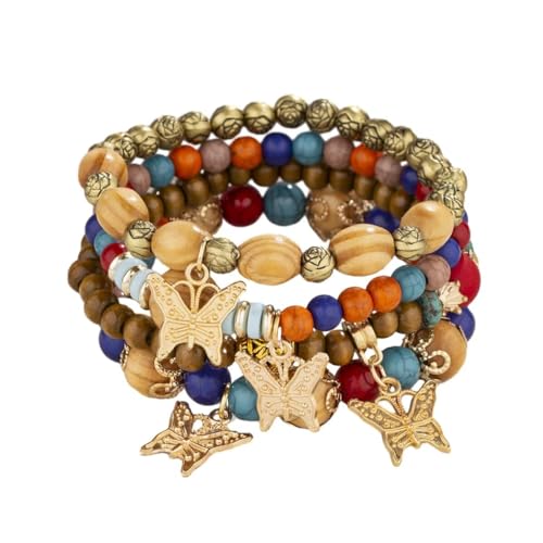 twinkle eye Dark Mixing Boho Stack-Armband Schmetterling Perlenarmband Freundschaftsarmband Angstabbauarmband Westernarmband Y2k Armband für Frauen twinkle eye Dark Mixing Boho Stack-Armband Schmetterling Perlenarmband Freundschaftsarmband Angstabbauarmband Westernarmband Y2k Armband für Frauen von twinkle eye