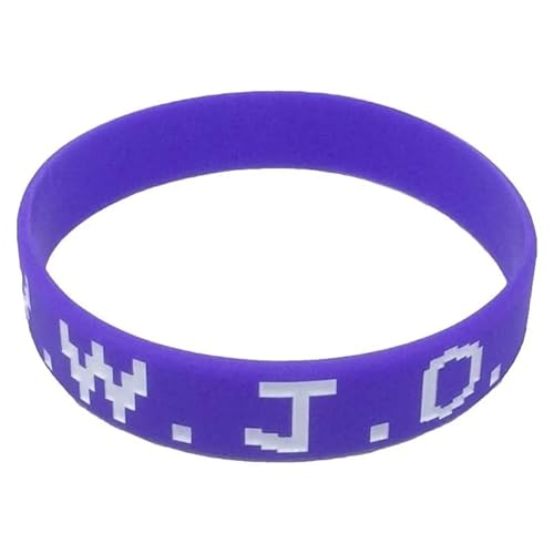 twinkle eye Wwjd WWJD Silikon-Sportarmband WWJD Religiöses Armband What Would Jesus Do Armbänder für Damen und Herren von twinkle eye