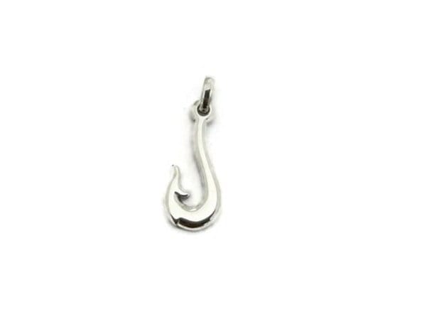 Angelhaken Charm Anhänger .925 Sterling Silber Angelhaken Charm Anhänger .925 Sterling Silber von twinsjewelrygs