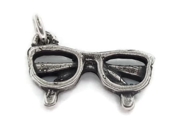 Brillen Anhänger Charm .925 Sterling Silber Brillen Anhänger Charm .925 Sterling Silber von twinsjewelrygs