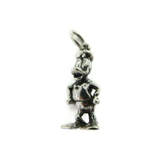 Donald Duck Charm Anhänger .925 Sterling Silber von twinsjewelrygs