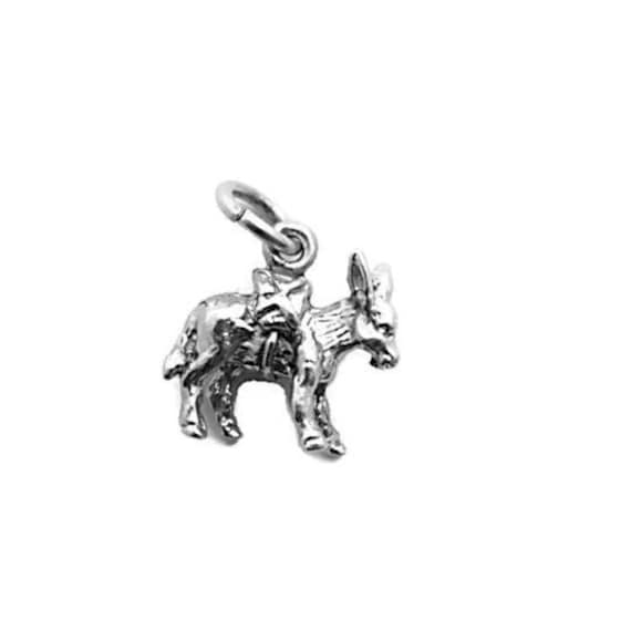 Esel Charm Anhänger .925 Sterling Silber von twinsjewelrygs