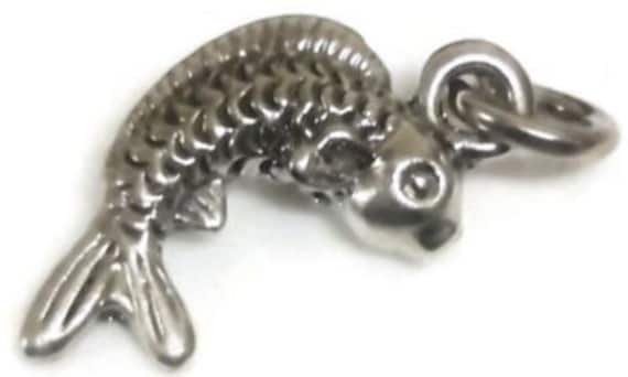 Fisch Charm Anhänger .925 Sterling Silber Fisch Charm Anhänger .925 Sterling Silber von twinsjewelrygs