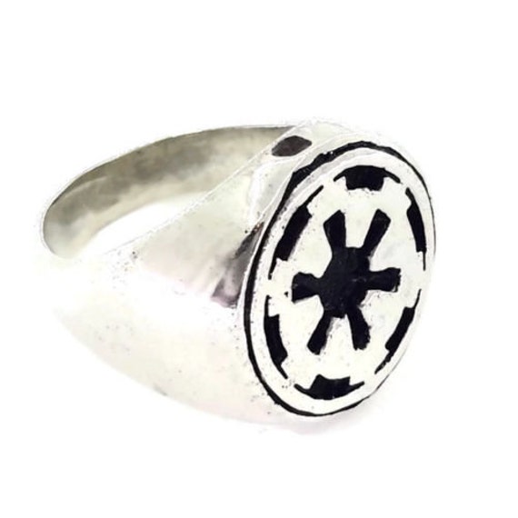 Galactic Empire Männer Ring .925 Sterling Silber Galactic Empire Männer Ring .925 Sterling Silber von twinsjewelrygs